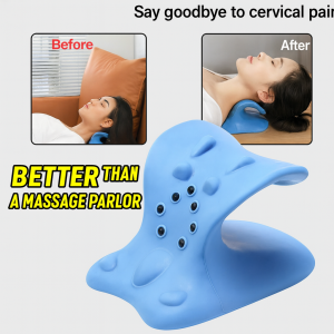 Neck Support Pillow Lower Back Health Ergonomics Gravity Acupressure Relax Muscles Healthy