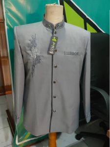 Jasko Tasik Wol Novus Jas Koko Pria Dewasa Lengan Panjang Bordir Kaligrafi Man Jadda Wajada By Jasco