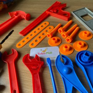 Bộ đồ chơi kỹ sư HT21pcs - Nhựa an toàn đồ chơi vặn ốc vít Việt Nam