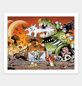 Pintoo Jigsaw Puzzle 500 pcs H3637: I am Alexander - Urban Hero (我不是胖虎 - 城市英雄)