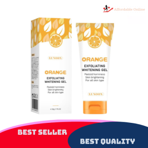AO Orange Bliss Exfoliating Gel Facial Body Scrub Whitening Cleansing Facial Unleashed for Blackhead and Acne-Free Brilliance