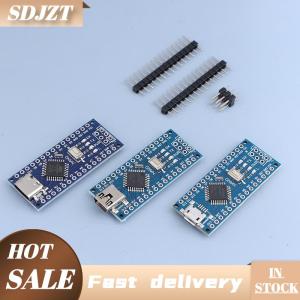 SDJZT MINI USB For Nano V3.0 ATmega328P CH340G Micro-controller Board For Arduino Type-C Micro USB 328P NANO 3.0 CH340