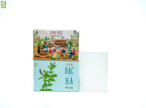 [CHÍNH HÃNG] Xà Phòng- Xà Bông Bạc Hà Sinh Dược- SÁNG SẠCH DA TƯƠI MÁT