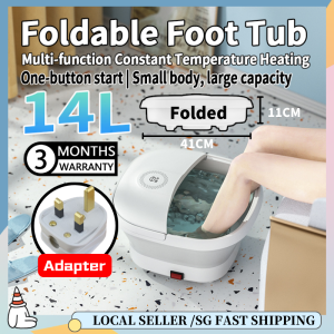 SG Foldable Foot Bath Foot Spa Soak Massage Bucket for Home Travel Large Space Basin Healthy Relaxing Leg Detox