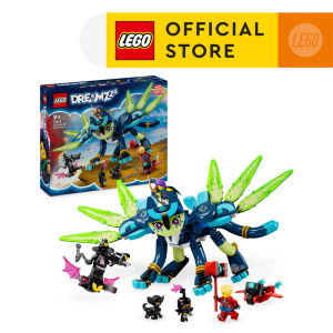 LEGO DREAMZzz 71476 Zoey and Zian the Cat-Owl (437 Pieces) Building Block Toys Bricks