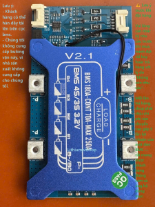 Mạch Quản Lý Pin Hệ 4S LiFePO4 180A /300A + Cân Bằng Chủ Động 5.5A – Giải Pháp Tối Ưu Cho Lưu Trữ Đề xe Kích Điện