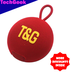 T&G TG-422 TWS Wireless Bluetooth V5.3 Stereo Music Speaker with Holder and Colorful Lights