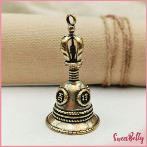 Sweet Belly กระดิ่งลมทองเหลือง กระดิ่งบูชาพระพิฆเนศ Brass bell