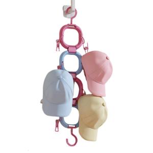 Multipurpose Door Hanger for Baseball Caps Hat Holder Closet Storage Accessories Wall Mount Closet Organization Rack