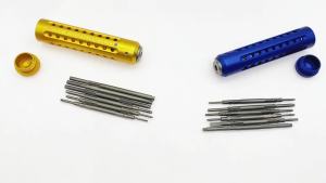 ไขควง KITA-Star หัวหกเหลี่ยม ไขควงกระดูกและด้ามจับ Torx Quick Coupling เครื่องมือออร์โธปิดิกส์สำหรับสัตว์เลี้ยง 1 ชุด