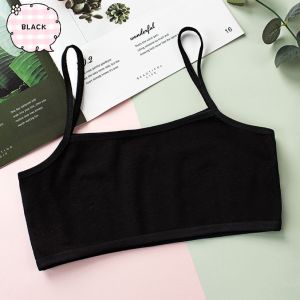 Baju Singlet Budak Perempuan Baju Dalam Kanak Teenager Girl kids Training Bra Cotton Vest 少女发育期背心