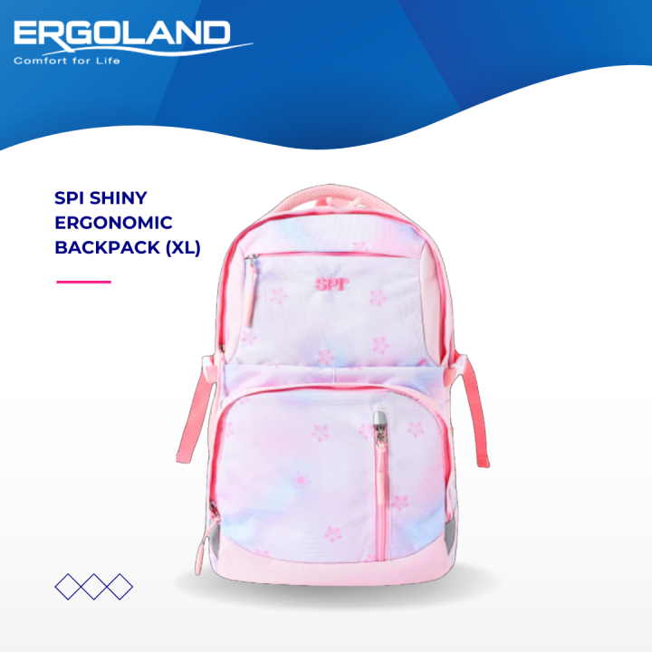 School bag :: School bag for age 10-14 :: ergonomic backpack :: Ars Una ergonomic  backpack 27L - Green Moss