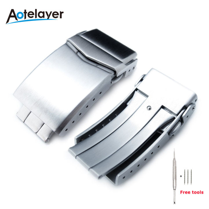 Aotelayer 18mmm 20mm 22mm Stainless Steel Watch Band Buckle for