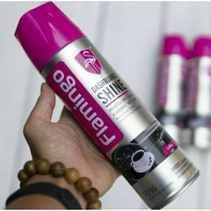 Xịt Dưỡng Bóng Da Và Đồ Nội Thất Ô Tô FLAMINGO F096 - Hương Cà Phê