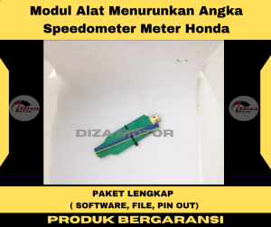 Modul Alat Menurunkan Angka Speedometer Meter Honda
