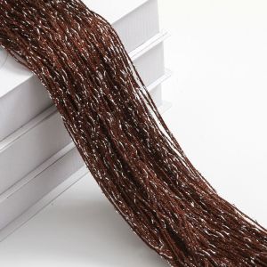 LINHU แฟชั่น เทศกาล ตกแต่งงานแต่งงาน ส่องแสง พู่ ตาข่ายกั้นห้อง แขวนผ้าม่านลูกปัด แผงจอ ประตูบินจอ ม่านสตริงแวววาว