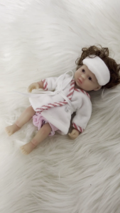 Reborns Baby Girl Doll for Children 6 Reborns with FullBody Silicone Simulation Real Life Doll Parent Nurturing Doll