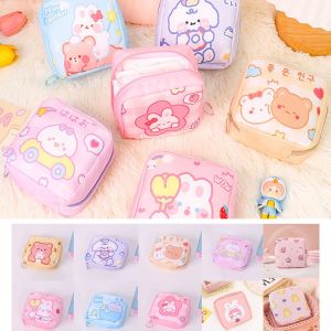 ถุง ALEXIS Dompet Koin กระเป๋าใส่บัตรเครดิตผู้หญิงหญิงสาวเคสหูฟังกระเป๋าบุอนามัย Tas Kosmetik กระเป๋าเก็บของผ้าอนามัยแบบสอด