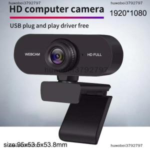 huwobei3792797 Elough 2K HD Webcam cho máy tính để bàn máy tính xách tay máy tính mini USB Web Camera với micro Web Cam cho Youtube Skype
