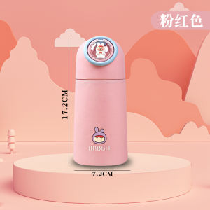 Botol Minum Baby Dino Botol Air Kaca Aesthetic Anti Tumpah Portable 350ml