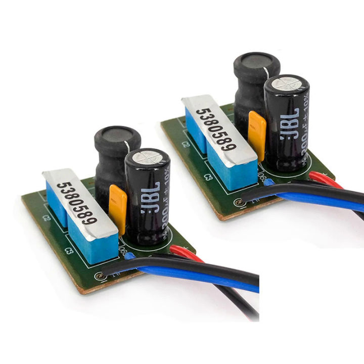 2PCS 2 Way 60W Speaker Treble Bass Frequency Divider Home Theater Hifi