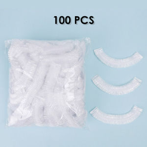 1. ABS Penutup Plastik Serbaguna Lutsinar Pakai Buang Topi Mandi Penutup Makanan Rambut Barang Travel Disposable Shower Cap Food Cover Hair Cover Multipurpose Cover 多用途盖