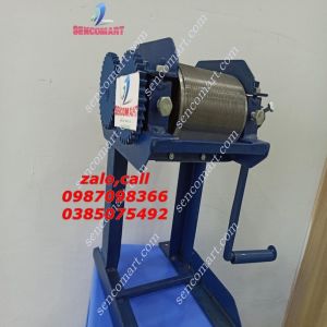 Máy thái da heo.Máy cắt bì heo quay tay