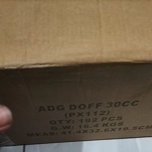 DISKON 12 PCS  BOTOL ADG 30 ML |Botol parfum PERSEGI KOSONG
