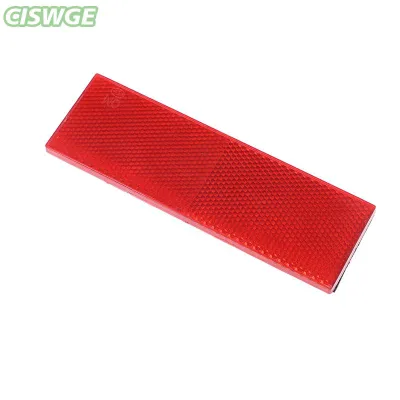 CISWGE 1 cái màu đỏ trắng cảnh báo phản quang an toàn tấm phản xạ dán cho xe tải xe