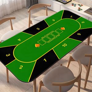 Professional poker pads portable rubber poker table tops noise reduction and for poker games