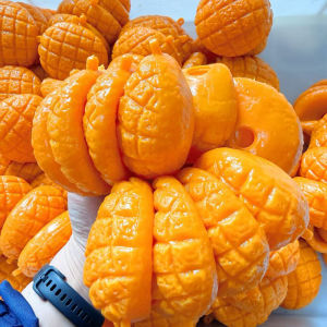 Realistic Pineapple Bun Squishy Toy Moldable Bounce Squeeze Stress Ball Asmr Sensory Fidget For Kids Anti-stress
