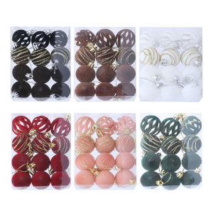 12PCS bóng trang trí Giáng sinh bóng dạng treo hình cây thông giáng sinh trang trí cho cây Vòng hoa mantels mùa đông tiệc tùng lễ hội centerpieces