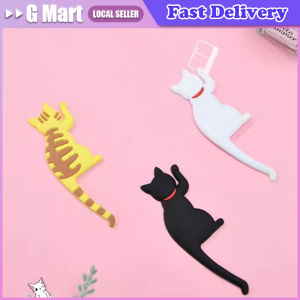 Cute Cat Magnetic Refrigerator Sticker Hook CruisHanging Classroom Office and Kitchen Body Can Bent Suit for Variety