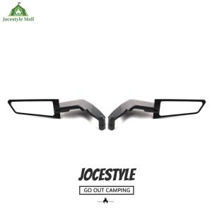 [Jocestyle Mall]2Pcs Rotating Rear View Mirror Universal 10mm 8mm Motorcycle Rearview Mirror Motorcycle Wind Wing Side Mirror