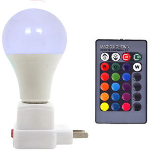 Angelila E27 RGB LED Lamp Multicolor Atmosphere Night Light Livestream Light for Bedroom Room Decoration Background Wall Tiktok Table Lamp