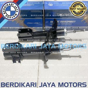 SHOCKBREAKER ABSORBER SHOCK BREAKER BREKER DEPAN SUZUKI ESTEEM KANAN DAN KIRI SHOCK ABSORBER SOKBREAKER SHOCKBREKER BREKER SHOCK BREAKER SOKBREKER DEPAN ORIGINAL MERK TRIVINDO 41601-60B10 41602-60B10