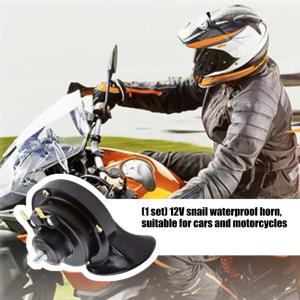 Xe máy xe toàn cầu không thấm nước sừng 12V công suất cao cảnh báo thiết bị whelk trường hợp kế hoạch chịu nhiệt độ ABS Nhiều Màu biến thể