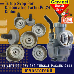 (BISA COD) Tutup Penutup Skep Atas Karburator Karbu Carburator Carbu NSR PE 24 Keihin Anti Bocor Dol Solusi Sparepart Carburator Carbu PE24 NSR24