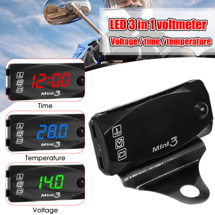 Motorcycle voltmeter Lazada PH