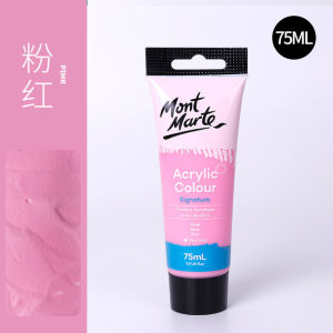 Mont Marte Acrylic Colour Paint 75ml Rich Colors DIY Hand Painted Wall painting Textile Pigment Art Supplies