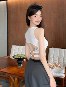 LNR Shop Tanktop Import dengan Cup Pad Busa Punggung Terbuka Dengan Tali Kamisol Bahan Premium Adem Lembut Crop Tank Top Polos Basic Seamless Bra Wanita Remaja Dewasa untuk Olahraga Lari Yoga BH Dalaman Sport Bra Kasual Tanpa Kawat Cotton Knit Rib 013