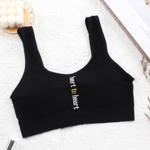FSBRA530 Bra Tanpa Kawat Pakaian Dalam Wanita Polos Heart To Heart Olahraga Sportbra Gym