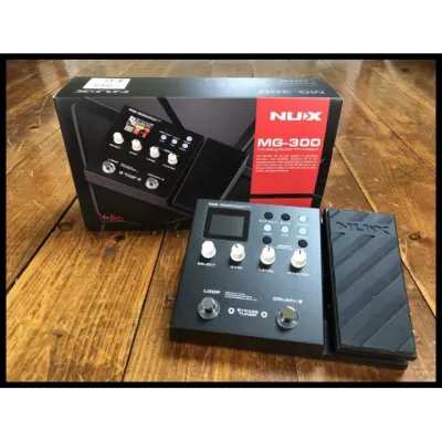 effect Efek Gitar NUX MG300 ORIGINAL Modelling Processor Digital