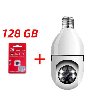 CCTV Camera v380 pro wifi connect cellphone cctv camera 360 Light Bulb with Voice and Speaker Outdoor CCTV Camera no need Internet CCTV Camera Bulb 1080P BUY 1 TAKE 1 IP Security Cameras