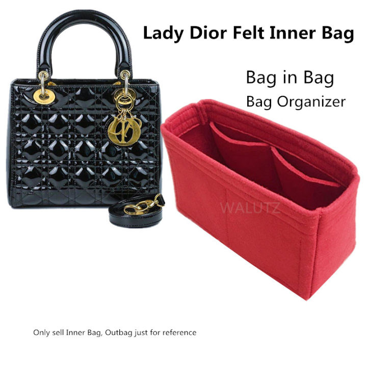 【นุ่มและเบา】กระเป๋าจัดระเบียบ for dior lady handbag ที่จัดระเบียบ
