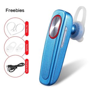 BONINE Wireless Bluetooth Headset Long Standby with Mic Handsfree Wireless Bluetooth Earphone Headphones Colorful Ear Hook for Phone