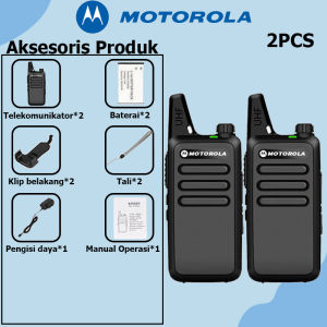 2Pcs Motorola Walkie Talkies UHF 400-470 Mhz Marine High-frequency Long range Two Way Radio 10KM