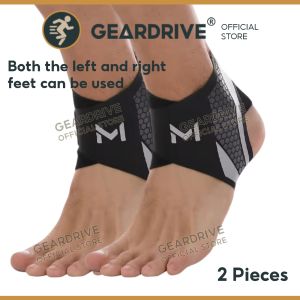 GEARDRIVE Ankle Brace for Men & WomenAdjustable Lace up Ankles SockBasketball Ankle Stabilizer with StrapsOrthopedic Compression Sleeve for Plantar Fasciitis Relief