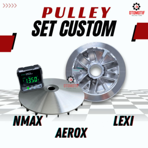 Rumah roller nmax 155 old new aerox 155 lexi 125 155 rumah roller custom bubut kipas pulley custom