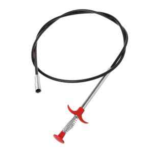 HCCM 2M Pipe Dredging Tool Bath Sink Clog Cleaner Toilet Hair Filter Sewer Cleaning Hook